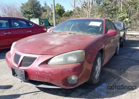 2006 Pontiac Grand Prix z USA, uszkodzony, nr VIN 2G2WP552061148485